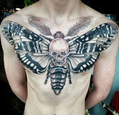 death moth chest piece|113 Must